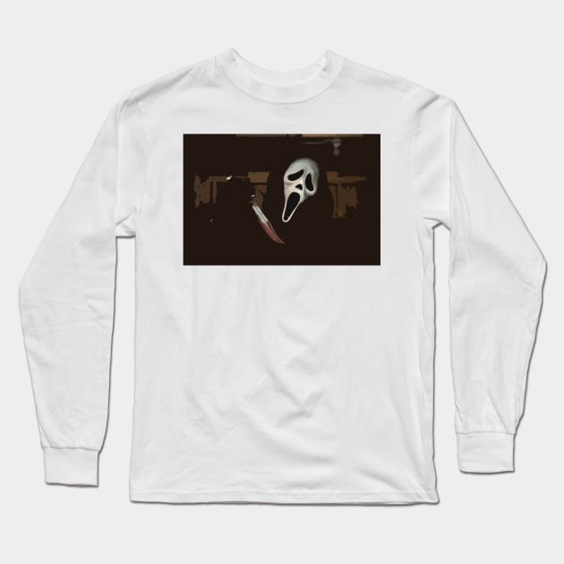 Scream Long Sleeve T-Shirt by Scarlett